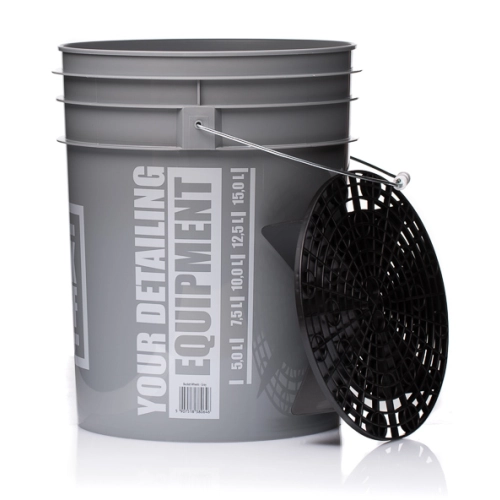 WORK STUFF DETAILING BUCKET GREY + SEPARATOR wiadro do mycia auta